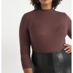 Eloquii Long sleeve turtle neck